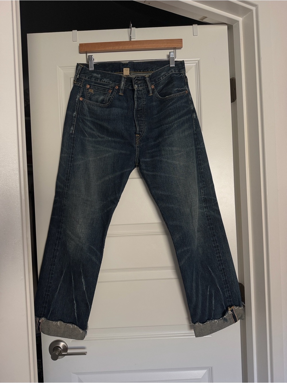 Ralph Lauren Double RL Dark Blue Relaxed Jeans